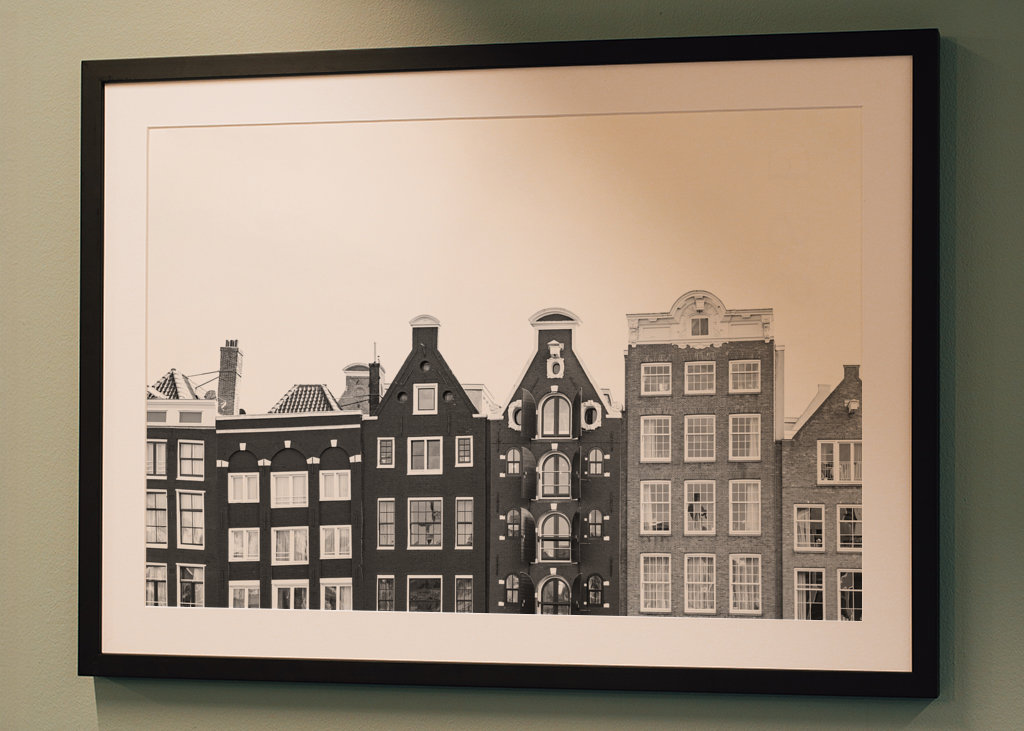 Amsterdam in Schwarz und Weiß