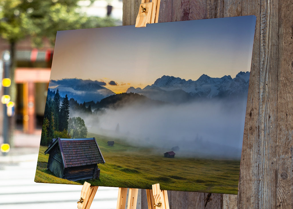 Sonnenaufgang am Geroldsee