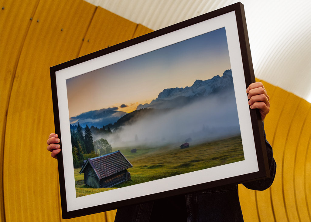 Sonnenaufgang am Geroldsee