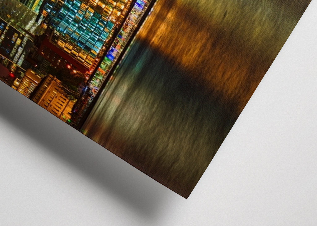 Londoner Skyline bei Nacht