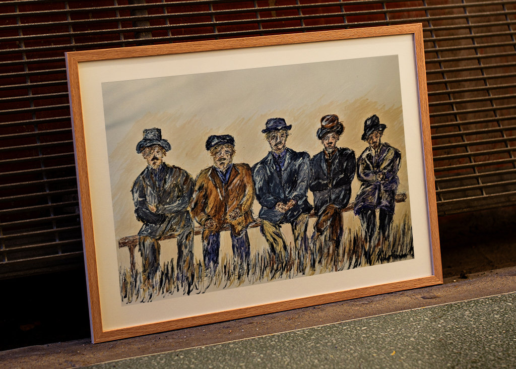 Gubbar på ljugarbänken