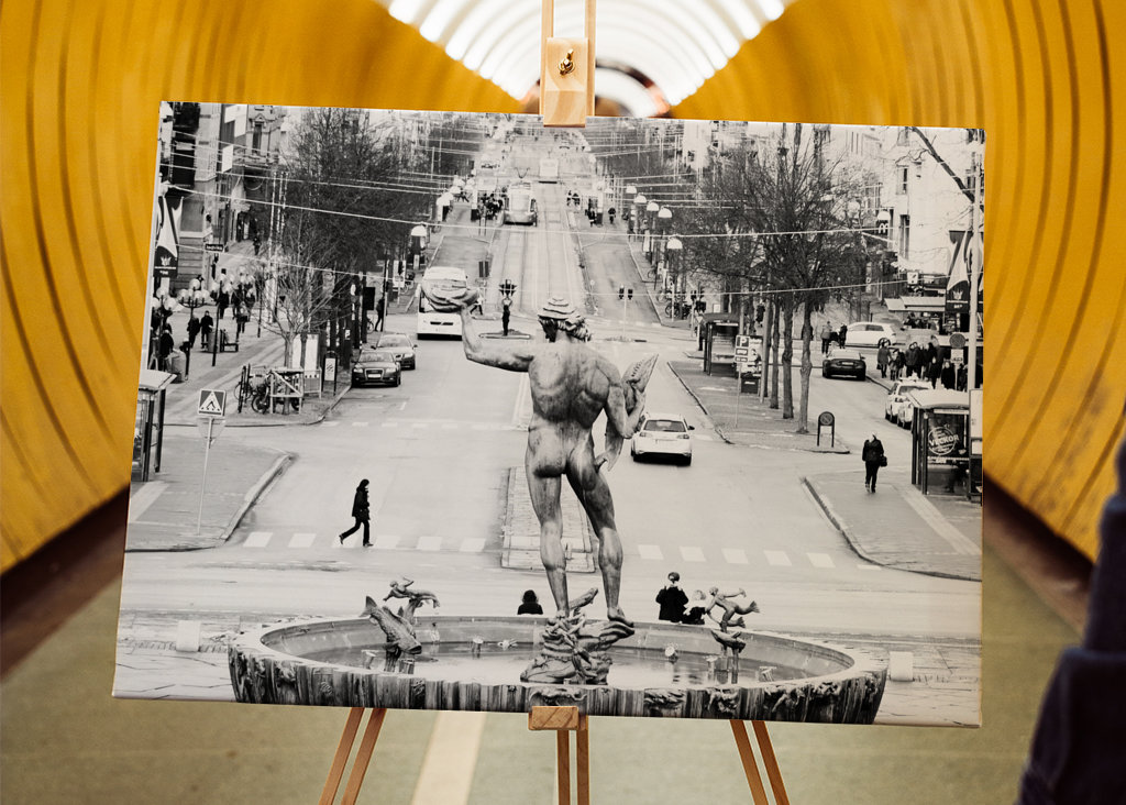 Journée grise à Göteborg