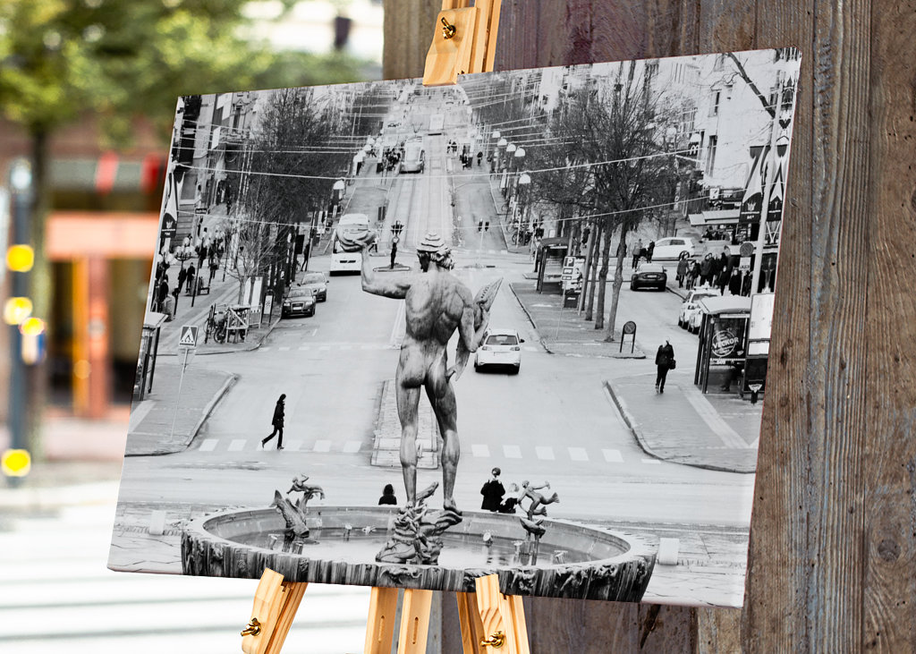 Journée grise à Göteborg