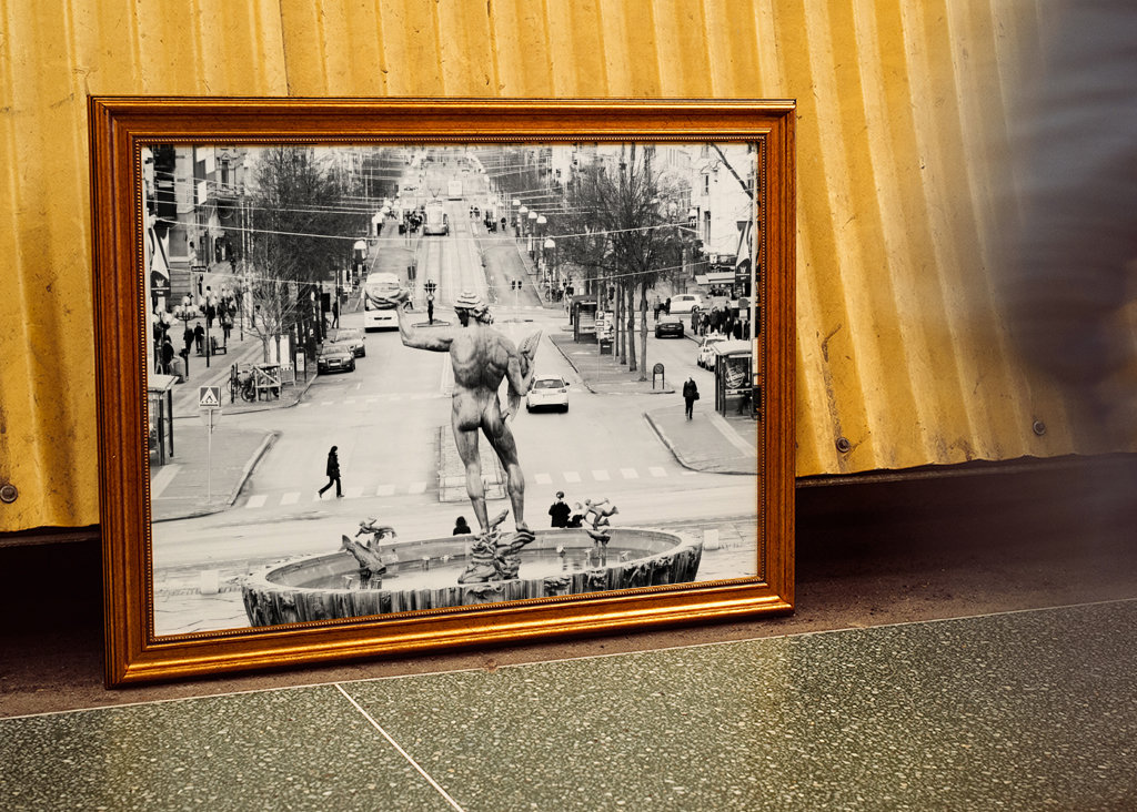 Journée grise à Göteborg