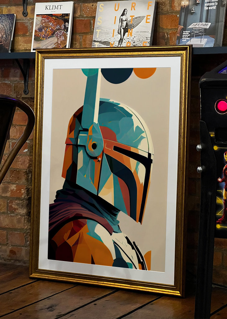 Minimalistisk Mandalorian