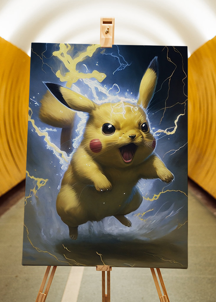 Pikachu v akcii 