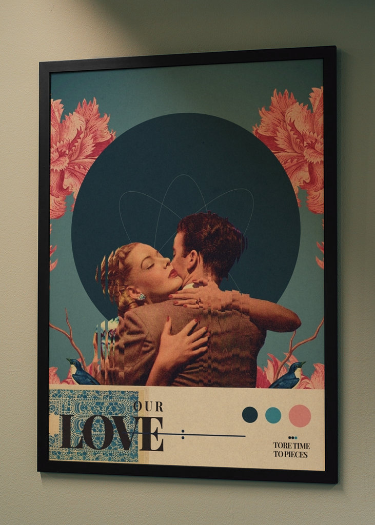 Unsere Liebe zerriss die Zeit in Stücke