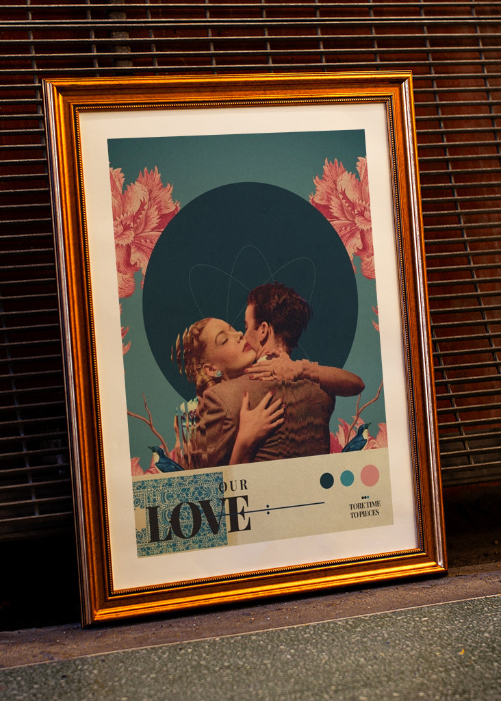 Unsere Liebe zerriss die Zeit in Stücke