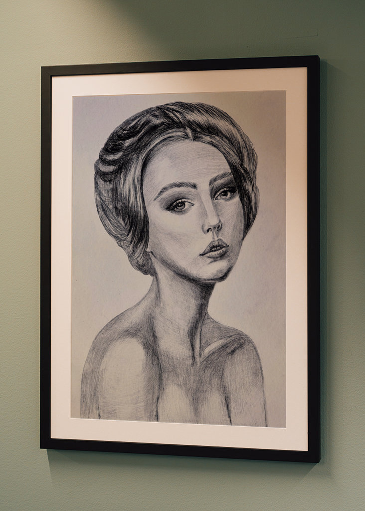 Le portrait d’une dame