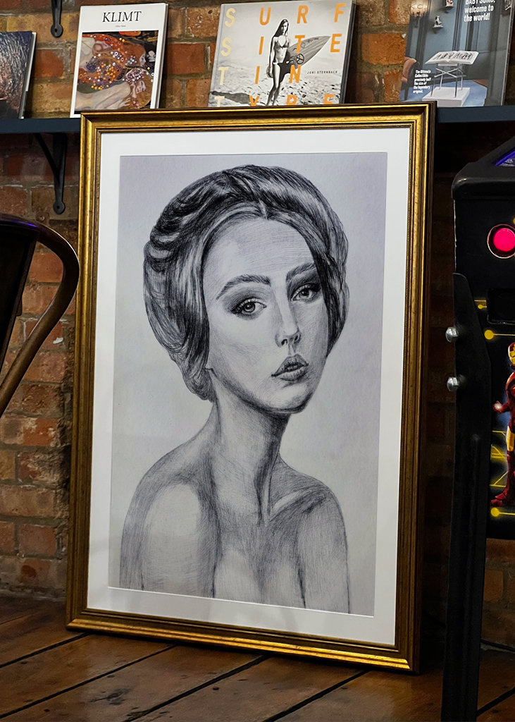 Le portrait d’une dame