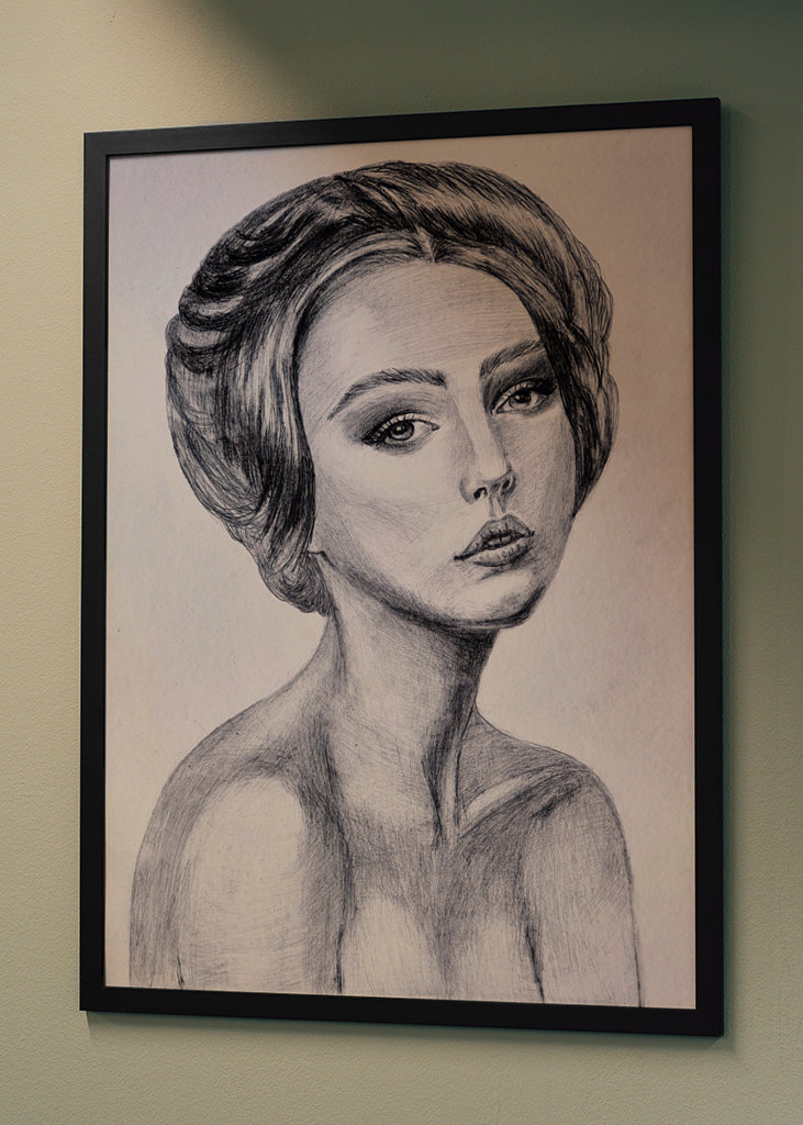 Le portrait d’une dame