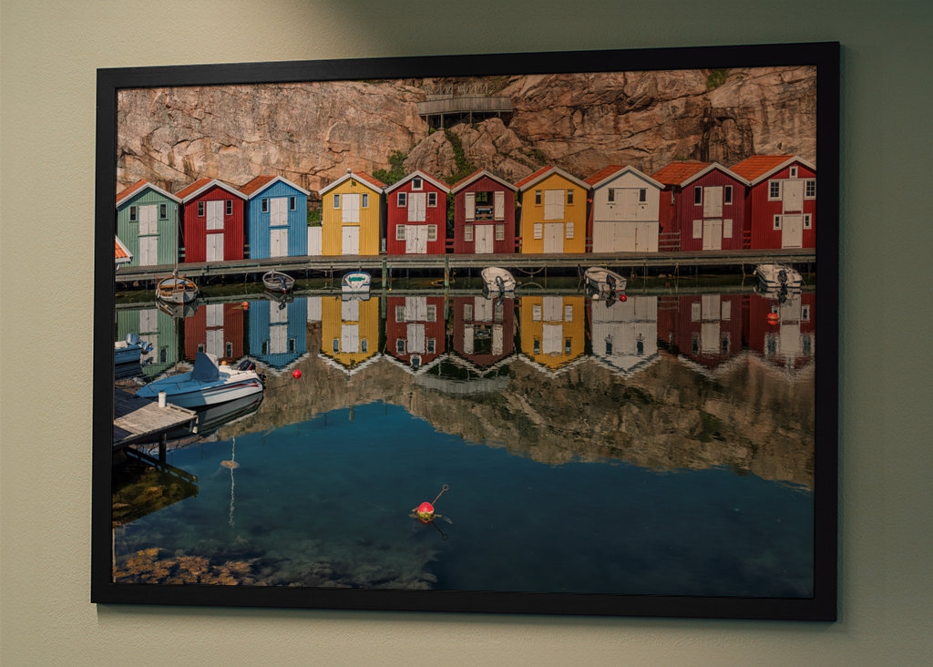 Quiet harbor in Smögen