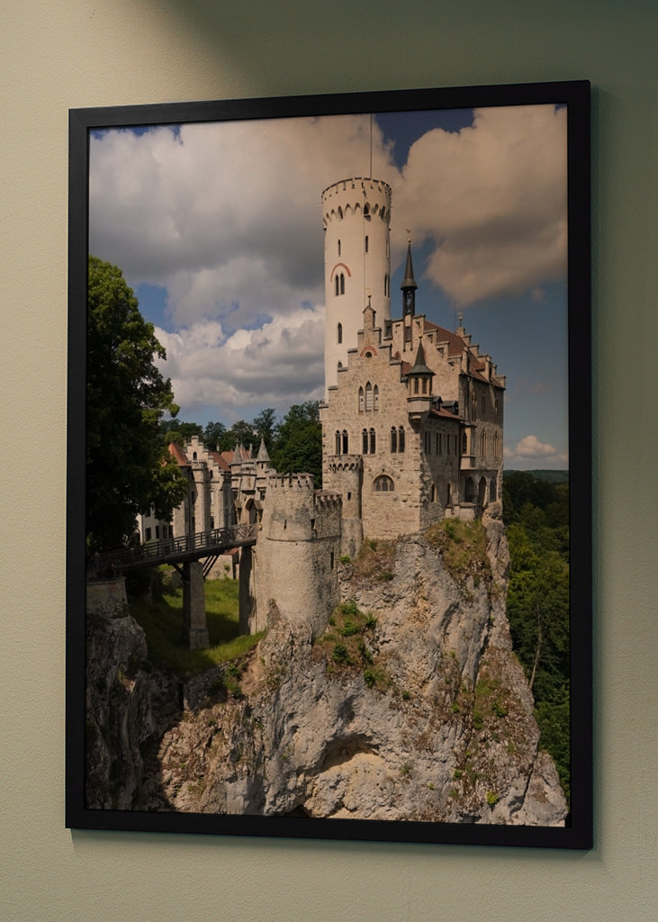 Castello di Lichtenstein in estate