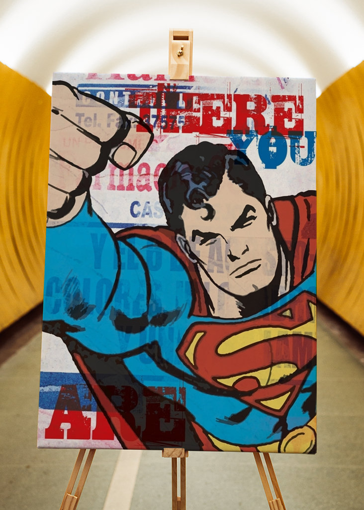 pop art - superman 2