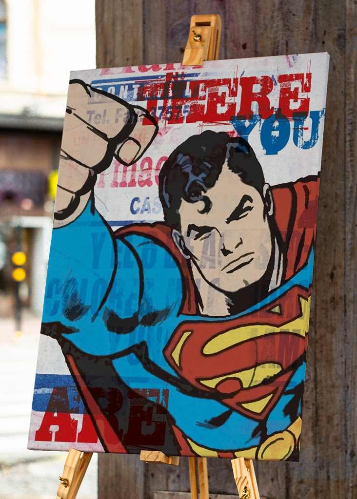 pop art - superman 2