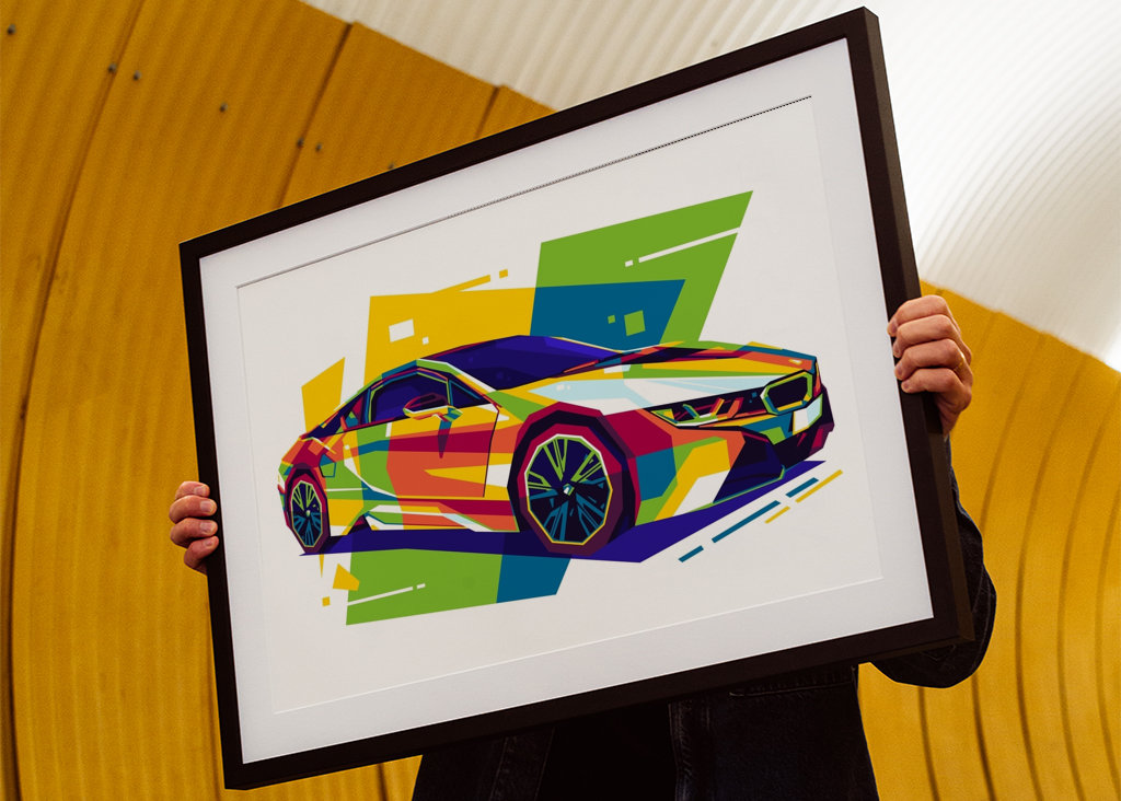 BMW i8 Sport Bil WPAP Style
