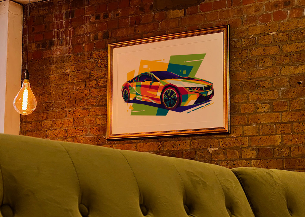 BMW i8 Sport Bil WPAP Style