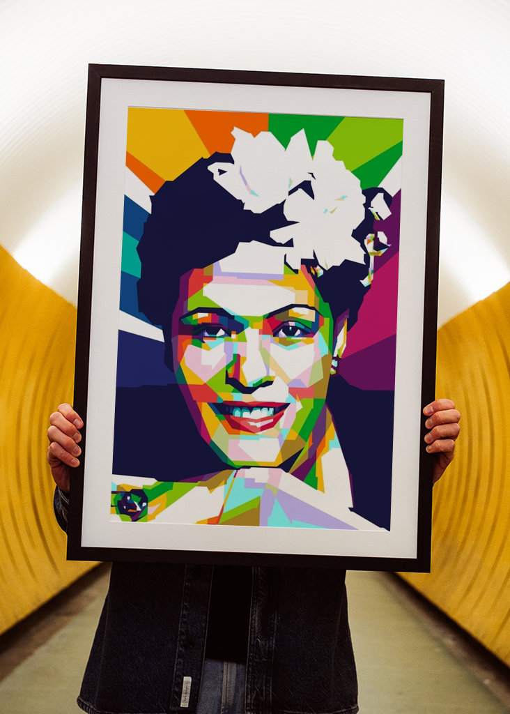 Billie Holiday WPAP Pop Art