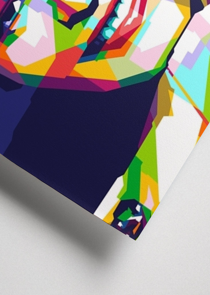 Billie Holiday WPAP Pop Art