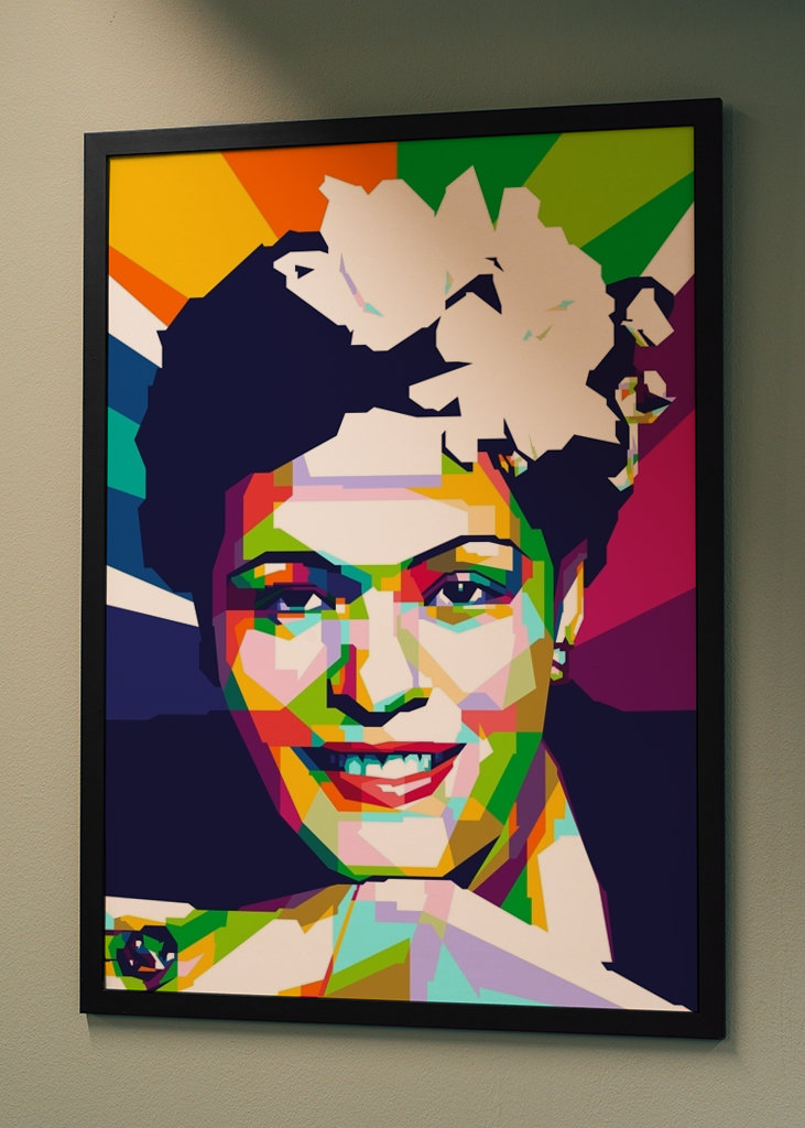 Billie Holiday WPAP Pop Art