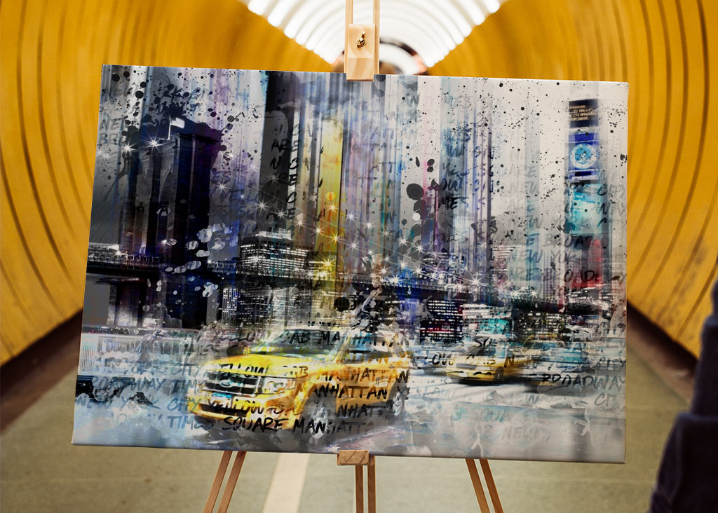 Moderne Kunst NEW YORK Collage