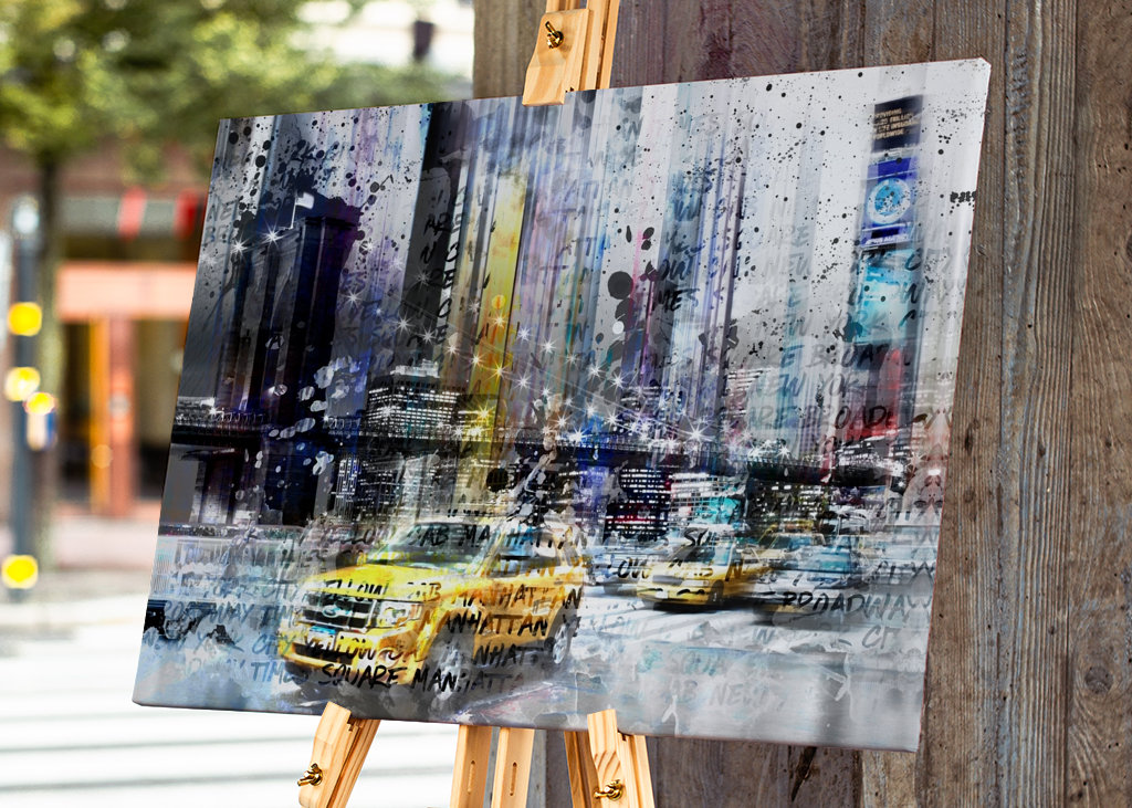 Moderne Kunst NEW YORK Collage