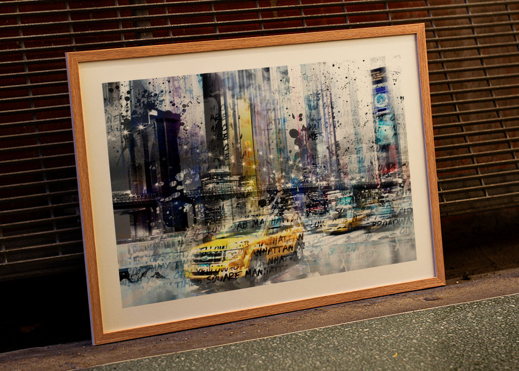 Moderne Kunst NEW YORK Collage