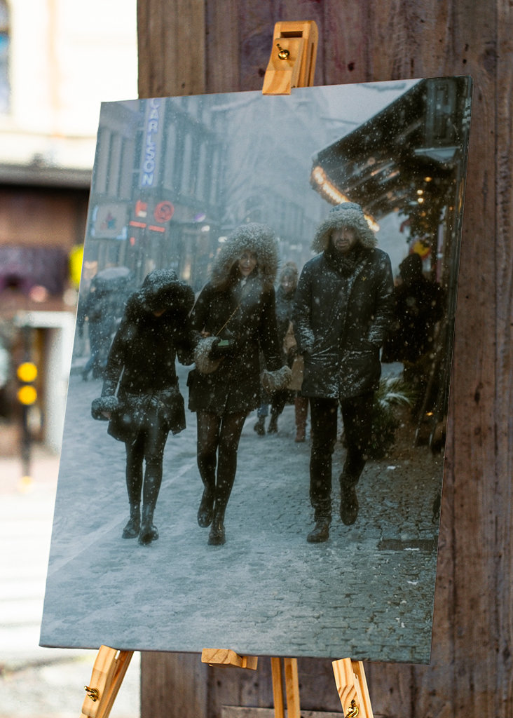 Tempête de neige de rêve