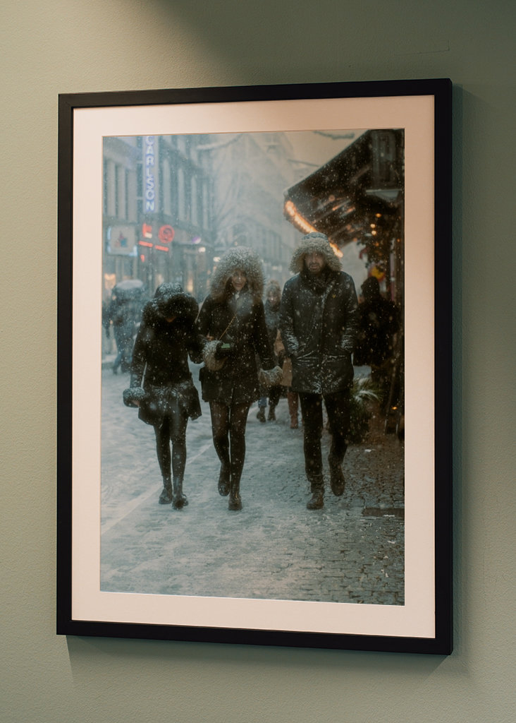 Tempête de neige de rêve