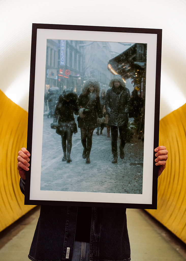 Tempête de neige de rêve