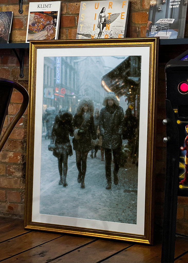 Tempête de neige de rêve