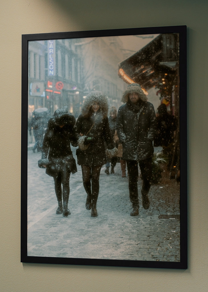 Tempête de neige de rêve