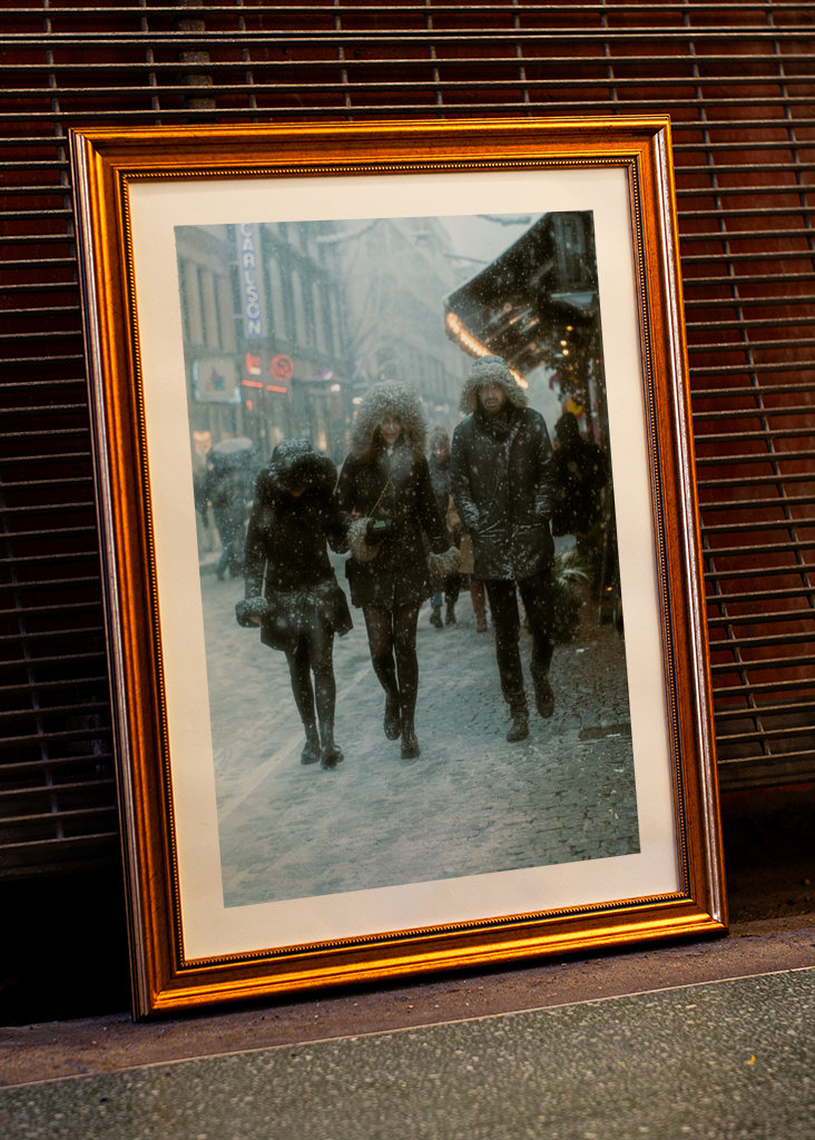 Tempête de neige de rêve