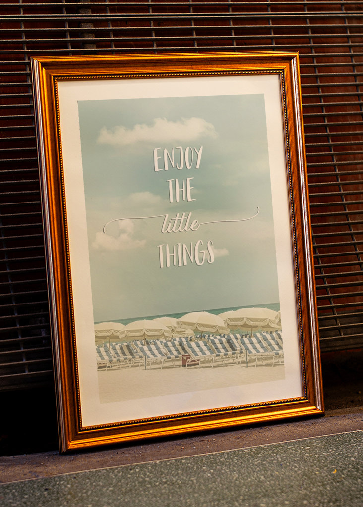 Profitez des petites choses