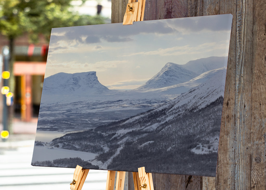 Lapporten Abisko vinter