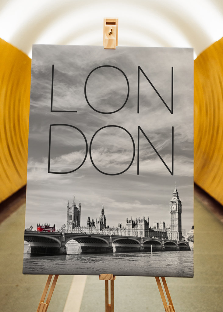 Westminster Bridge & red bus