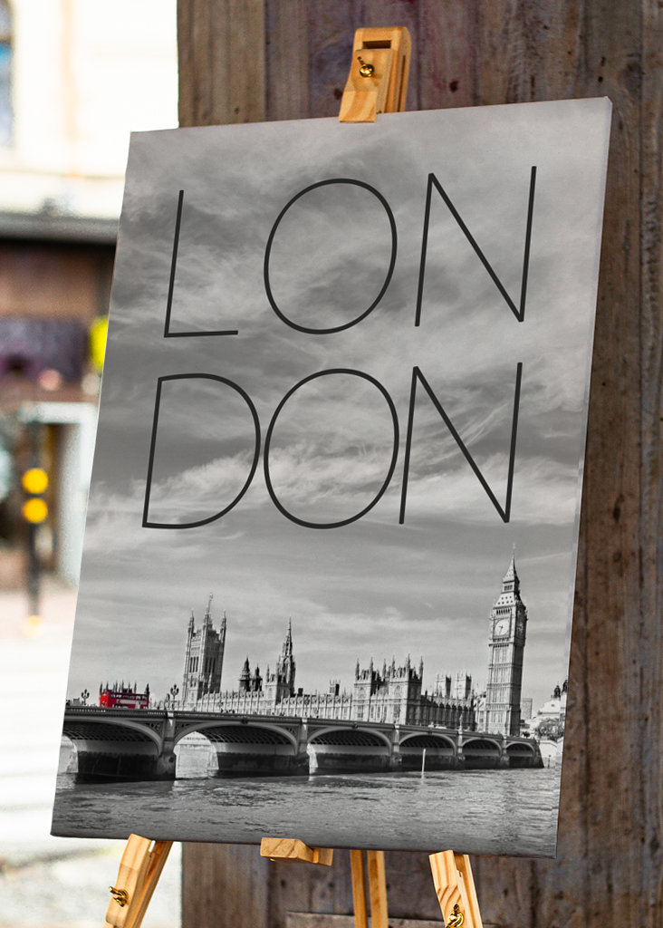 Westminster Bridge & red bus