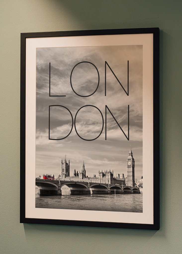 Westminster Bridge & red bus