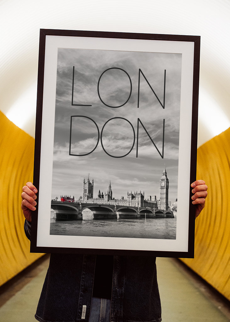 Westminster Bridge & red bus