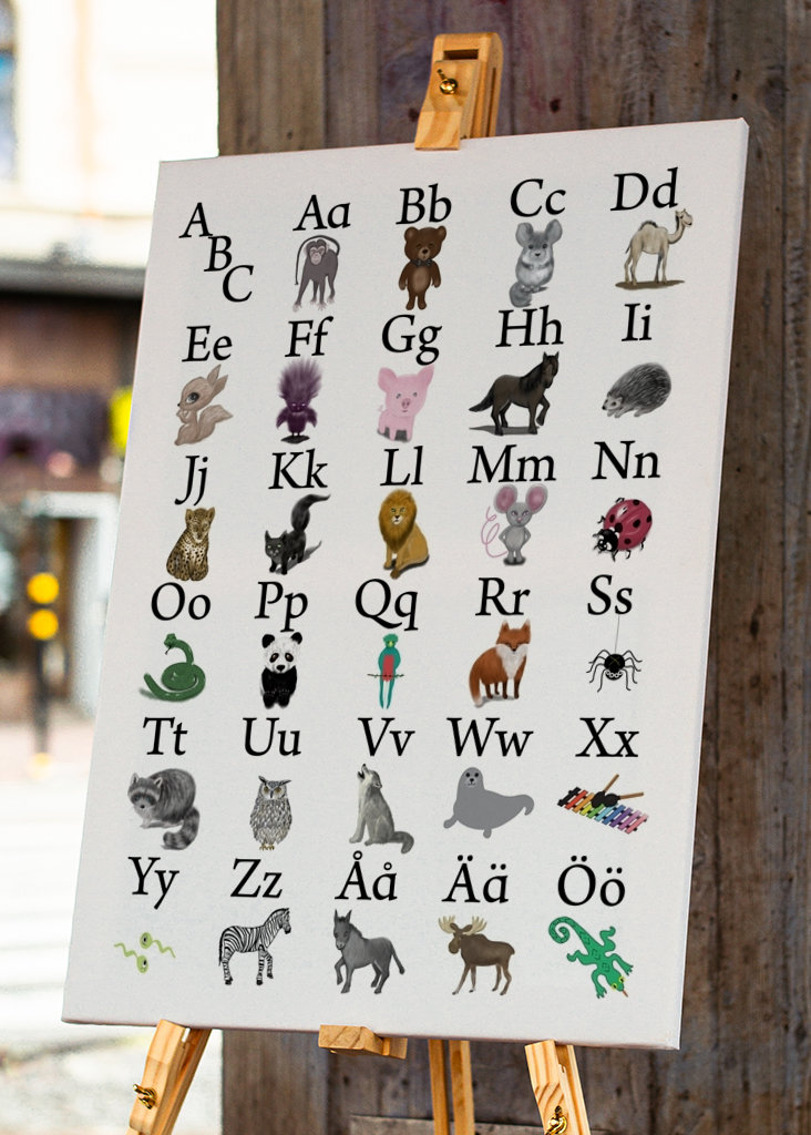 Alphabet big and small