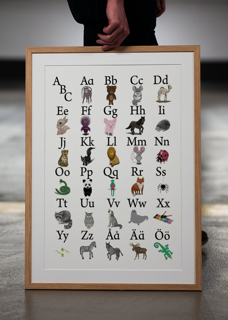 Alphabet big and small