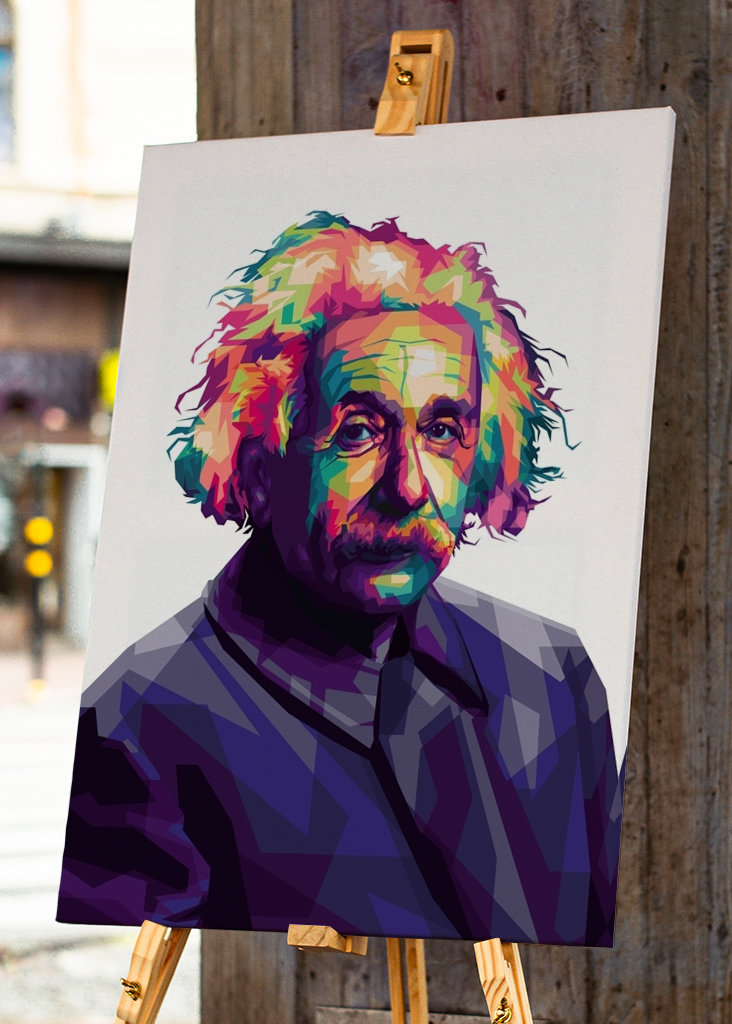 Albert Einstein WPAP Porträt