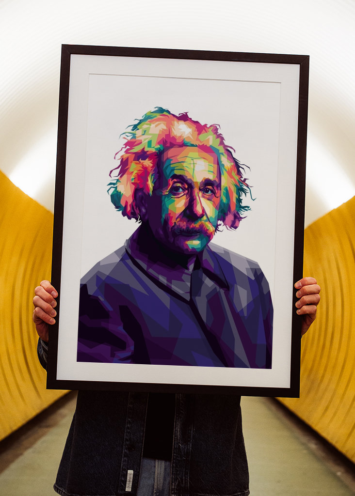Albert Einstein WPAP Porträt