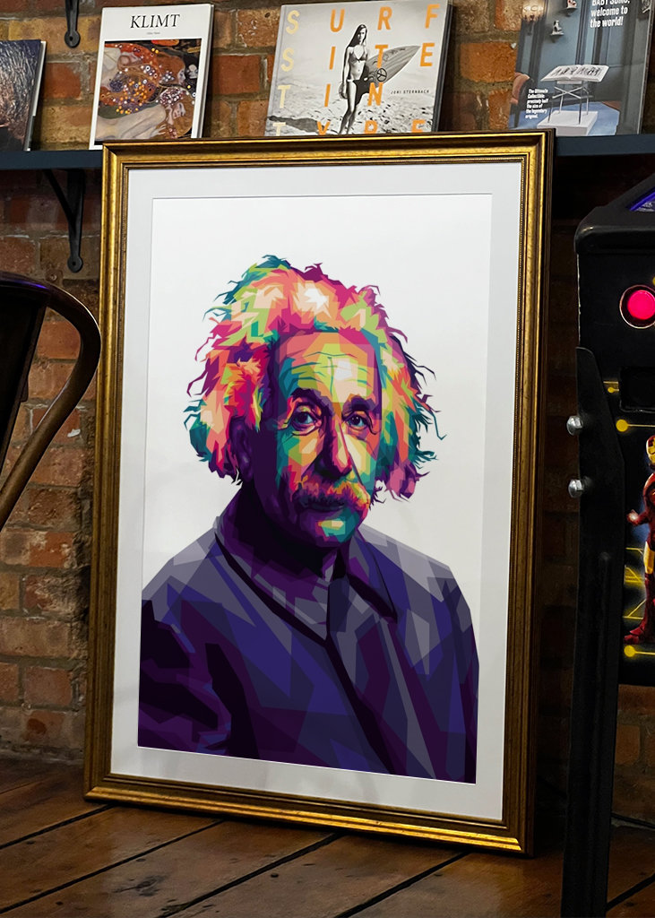 Albert Einstein WPAP Porträt
