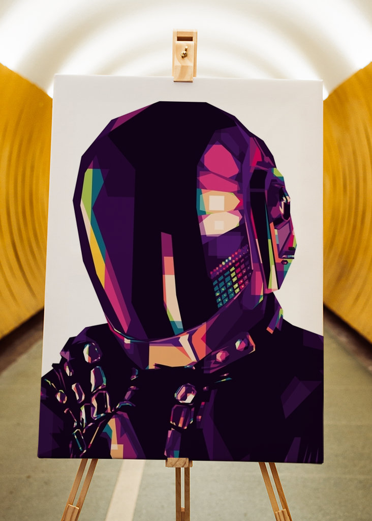 Daft Punk Pop Art 2