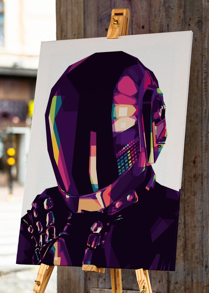 Daft Punk Pop Art 2