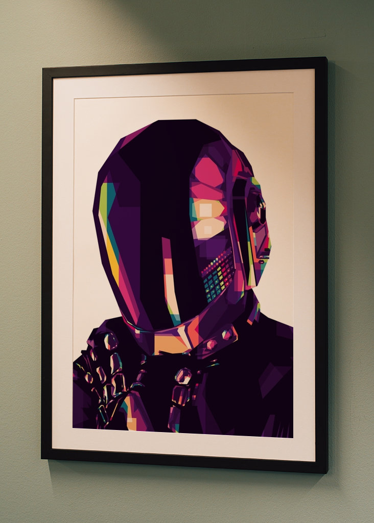 Daft Punk Pop Art 2