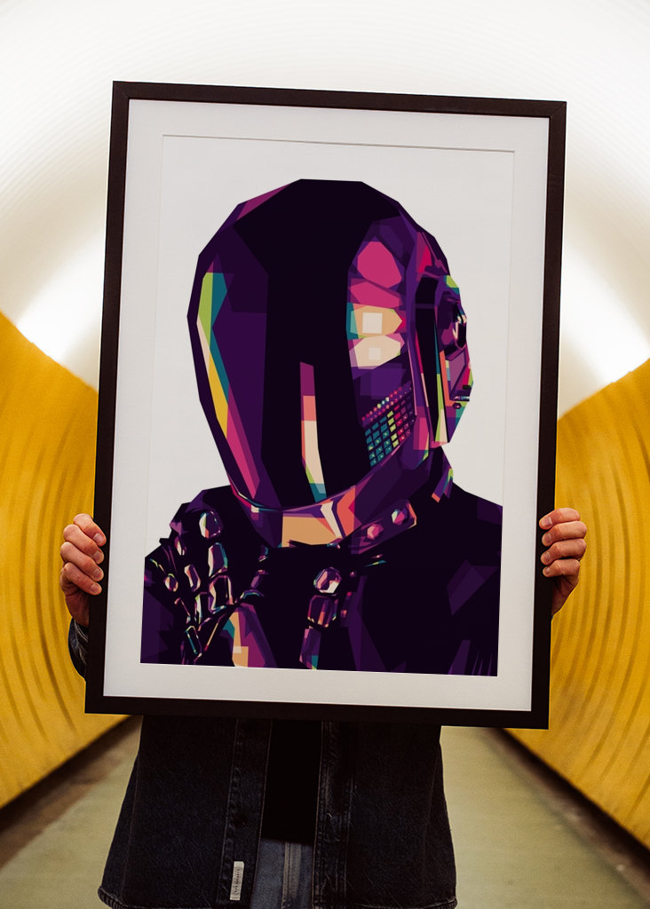 Daft Punk Pop Art 2