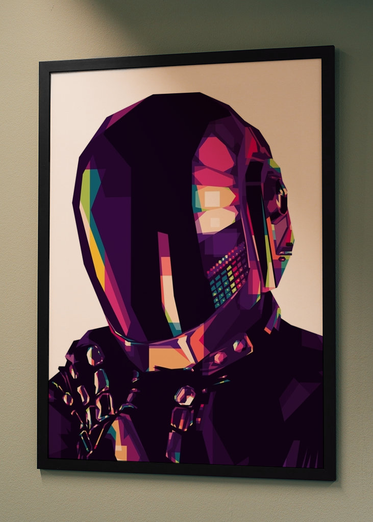 Daft Punk Pop Art 2