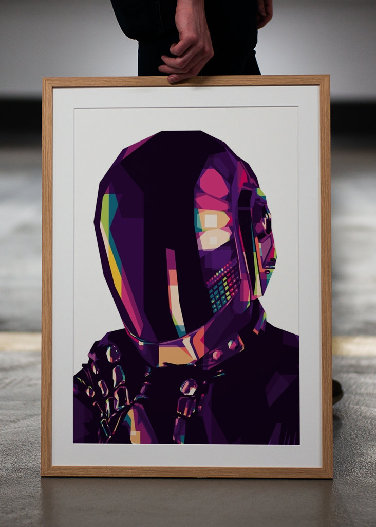 Daft Punk Pop Art 2